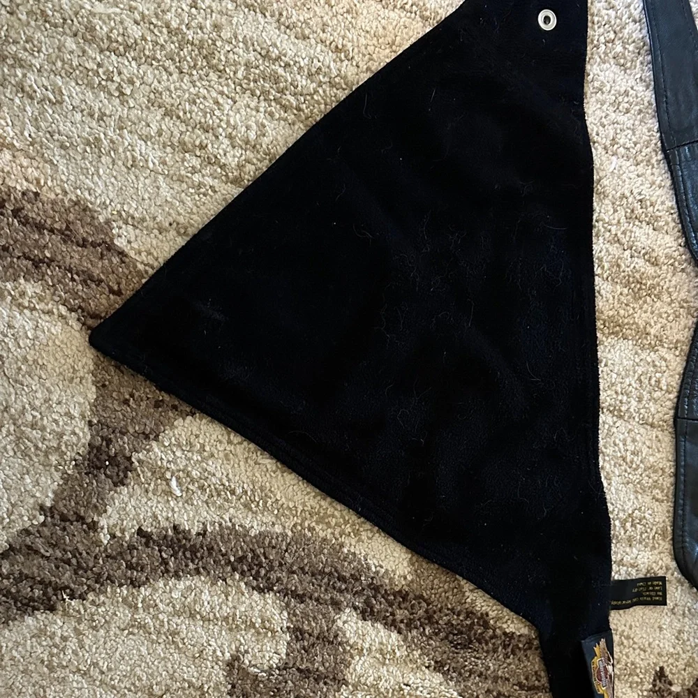 Harley-Davidson Black Triangle Bandana with Winged Logo